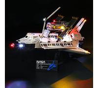 BRIKSMAX Kit di illuminazione a LED per Lego Creator Expert La Navetta Spaziale Discovery della NASA - Compatibile con Lego 10283 - 147 pezzi - 8 anni - 14 anni