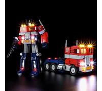 BRIKSMAX Kit di illuminazione a led per LEGO Creator Expert Optimus Prime - Compatible with Lego 10302 Modello di blocchi predefiniti- Non includere il set Lego
