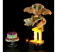 BRIKSMAX Kit di illuminazione a led per LEGO Harry Potter Dobby, l’elfo domestico - Compatible with Lego 76421 Modello di blocchi predefiniti- Non includere il set Lego
