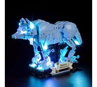 BRIKSMAX Kit di illuminazione a led per LEGO Harry Potter Expecto Patronum (Lupo) - Compatible with Lego 76414 Modello di blocchi predefiniti- Non includere il set Lego