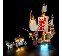 BRIKSMAX Kit di illuminazione a led per LEGO Harry Potter Torneo dei Tremaghi: l’Arrivo - Compatible with Lego 76440 Modello di blocchi predefiniti- Non includere il set Lego