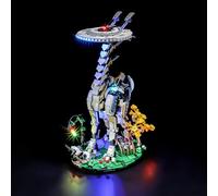 BRIKSMAX Kit di illuminazione a led per LEGO Horizon Horizon Forbidden West: Collolungo - Compatible with Lego 76989 Modello di blocchi predefiniti- Non includere il set Lego