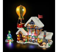 BRIKSMAX Kit di illuminazione a led per LEGO Icons Le bureau de poste du Père Noël - Compatible with Lego 10339 Modello di blocchi predefiniti- Non includere il set Lego