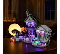 BRIKSMAX Kit di illuminazione a led per LEGO Ideas L'Étrange Noël de Monsieur Jack - Compatible with Lego 21351 Modello di blocchi predefiniti- Non includere il set Lego