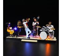 BRIKSMAX Kit di illuminazione a led per LEGO Ideas Quartetto Jazz - Compatible with Lego 21334 Modello di blocchi predefiniti- Non includere il set Lego