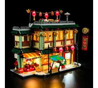 BRIKSMAX Kit di illuminazione a led per LEGO Spring Festival Festa del ritrovo familiare - Compatible with Lego 80113 Modello di blocchi predefiniti- Non includere il set Lego