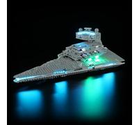 BRIKSMAX Kit di illuminazione a led per LEGO Star Wars Destroyer stellaire de classe Impérial - Compatible with Lego 75394 Modello di blocchi predefiniti- Non includere il set Lego
