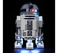 BRIKSMAX Kit di Illuminazione a LED per Lego Star Wars R2-D2-Compatibile con Lego 75308 Modello di Blocchi predefiniti- Non includere Il Set Lego
