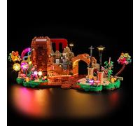 BRIKSMAX Kit di luci 2.0 compatibile con Lego Ideas Willy Wonka e la fabbrica di cioccolato 21360 - Kit di illuminazione a LED (solo accessori), tecnologia per nascondere i cavi per display, regali e