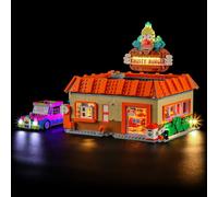 BRIKSMAX Kit di luci 2.0 per Lego The Simpson Krusty Burger - Innovativa illuminazione a LED compatibile con icone Lego 10352
