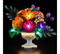 BRIKSMAX Kit di luci per composizioni floreali Lego-10345, innovativa illuminazione a LED compatibile con Lego The Botanical Collection, set Lego non incluso