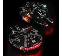 BRIKSMAX Kit di luci per The Dark Falcon - Illuminazione a LED compatibile con Star Wars 75389 Set da costruzione (Lego non incluso)