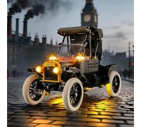 BRIKSMAX Kit luci 2.0 compatibile con icone Lego Ford Model T 11376 Set da costruzione - Kit di illuminazione a LED originale (solo accessori) per display, regali e collezionisti