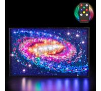 Briksmax Kit Luci 2.0 per lego La Via Lattea (versione telecomando) - Innovativa illuminazione a LED compatibile con Lego Art 31212