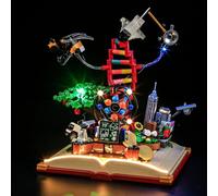BRIKSMAX Kit Luci 2.0 per Lego L'Evoluzione di STEM - Innovativa Illuminazione Led Compatibile con Lego Ideas 21355