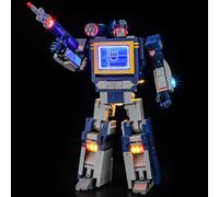 BRIKSMAX Kit Luci 2.0 per Lego-Transformers: Soundwave - Innovativa illuminazione Led compatibile con Lego Icons 10358 - Set di modelli non inclusi