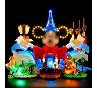 BRIKSMAX Kit Luci 2.0 per Magic of Disney - Illuminazione LED Innovativa Compatibile con Ideas 21352 - Set Lego Non Incluso