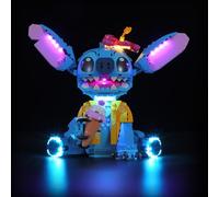 BRIKSMAX Kit Luci 2.0 per Stitch - Innovativo Kit Illuminazione LED Compatibile con Lego Disney 43249
