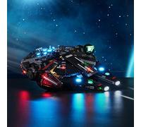 BRIKSMAX Kit Luci 2.0 per The Dark Falcon - Innovativa illuminazione LED compatibile con Star Wars 75389 - Set Lego non incluso