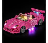 BRIKSMAX Kit luci per Lego-77241 2 Fast 2 Furious Honda S2000 - Illuminazione a LED compatibile con Lego Speed Champions Building Set - Non include il set di modelli