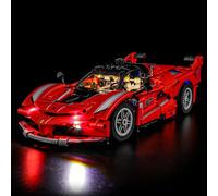 BRIKSMAX Luce per Lego Ferrari FXX K 42212 - Compatibile con mattoncini tecnici - senza set Lego