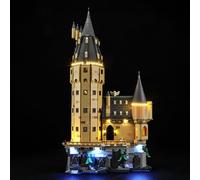 BRIKSMAX Luci led per LEGO Harry Potter Castello di Hogwarts: Torre della grande scalinata principale 76454 - Kit Illuminazione per Modelli Lego 76454- Non Include Set Originale