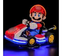 BRIKSMAX Luci led per LEGO Super Mario Mario Kart - Mario & Standard Kart 72037 - Kit Illuminazione per Modelli Lego 72037- Non Include Set Originale