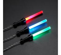 BRIKSMAX Set di luci a LED per mini figure LEGO Star Wars, cavo da 30 cm con estensioni modulari da 15/20/30 cm, illuminazione multicolore per vetrine e scrivanie (senza minifigura)