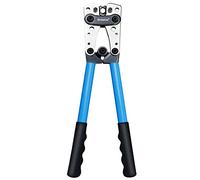 Brileine Pinza crimpatrice per cavi batteria da AWG 8-1/0, pinza crimpatrice per capicorda per cavi pesanti, terminale batteria, capicorda in rame AWG 8-1/0