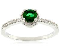 Brilio Silver Anello Charming Silver Ring with Zircons RI054WG - Circuit: 58 mm sBS2338-58 Marca, Estándar, Metallo Non prezioso, Nessuna Pietra preziosa