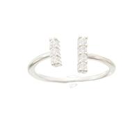 Brilio Silver Anello Charming Silver Ring with Zircons RI113W - Circuit: 50 mm sBS3841-50 Marca, Estándar, Metallo Non prezioso, Nessuna Pietra preziosa