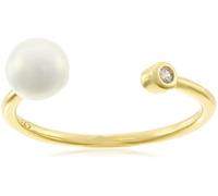 Brilio Silver Anello Delicate Gold Plated Ring with Real Pearl RI103Y - Circuit: 60 mm sBS3798-5862 Marca