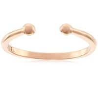 Brilio Silver Anello Minimalist Open Bronze Ring RI104R - Circuito: 55 mm sBS3794-5357 Marca, Estándar, Metallo Non prezioso, Nessuna Pietra preziosa