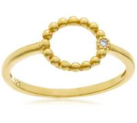 Brilio Silver Anello Modern Gold-Plated Ring with Clear Zircone RI009Y - Circuit: 54 mm sBS1213-54 Marca