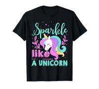 Brilla Come Un Unicorno Maglietta