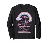 Brilla con esa luz que solo la gracia de Dios es capaz Maglia a Manica