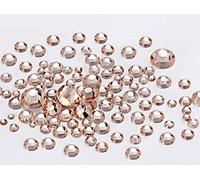 Brillabenny 300 Strass TERMOADESIVI SS16 / 4MM Pesca Light Peach HOTFIX Brillantini Decoro Tessuti