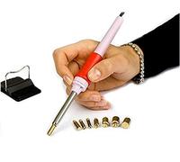 Brillabenny APPLICATORE Strass TERMOADESIVI HOTFIX Pistola A Caldo con 7 Punte per Applicazione Cristalli Borchie su Abiti Scarpe Gioielli