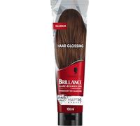 Brillance Trattamento lucido, glossing capelli marrone chiaro (150 ml), colore temporaneo per capelli che può essere applicato come una maschera per capelli, intensifica il colore dei capelli fino a 6