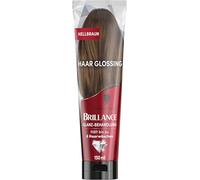 Brillance Trattamento lucido, glossing capelli marrone chiaro (150 ml), nutre e intensifica il colore dei capelli, può essere applicato come una maschera per capelli, dura fino a 6 lavaggi