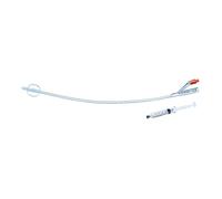 Rusch CATETERE VESCICALE BRILLANT PLUS FOLEY PER ADULTI 2 VIE SENZA SCANALATURE CH20 41CM IN SILICONE 1 PEZZO