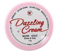 Brillante Crema Lucidatura Incollare Deoxidise Argento Monete Gioielli 15g -