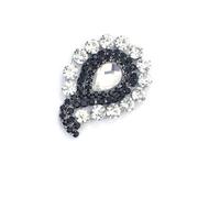Brillantini Strass Applicazione da Sposa Abito Termoadesivo Fai Te Craft Motivo