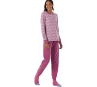 Brilliamo Pigiama donna in cotone felpato punto milano art. 877978-44, Ciclamino