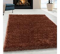 Brilliant 4200 - Tappeto a pelo lungo, 280 x 370 cm, colore: rame