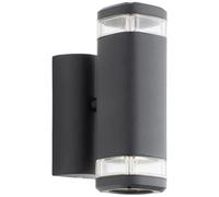 Brilliant 90968A06 Jandy Lampada da parete per esterno GU10 Nero