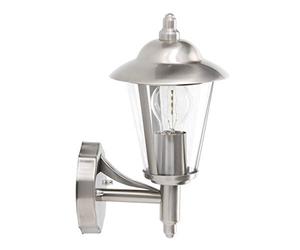 Brilliant AG Neil applique esterna in metallo/plastica 60 W E27 acciaio