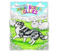 Brilliant Border Collies: A Coloring Book