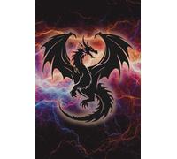 Brilliant Electrical Dragon Pocket-Sized Lined Notebook