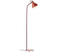 Brilliant Erena - Lampada da terra 1,5 m, interruttore a pedale in metallo/legno, 1 x A60, E27, 40 W, adatta per lampada normale (non inclusa)